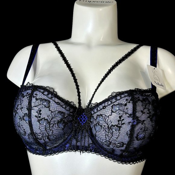 AUBADE MESH HALF CUP BRA - Picture 1 of 8